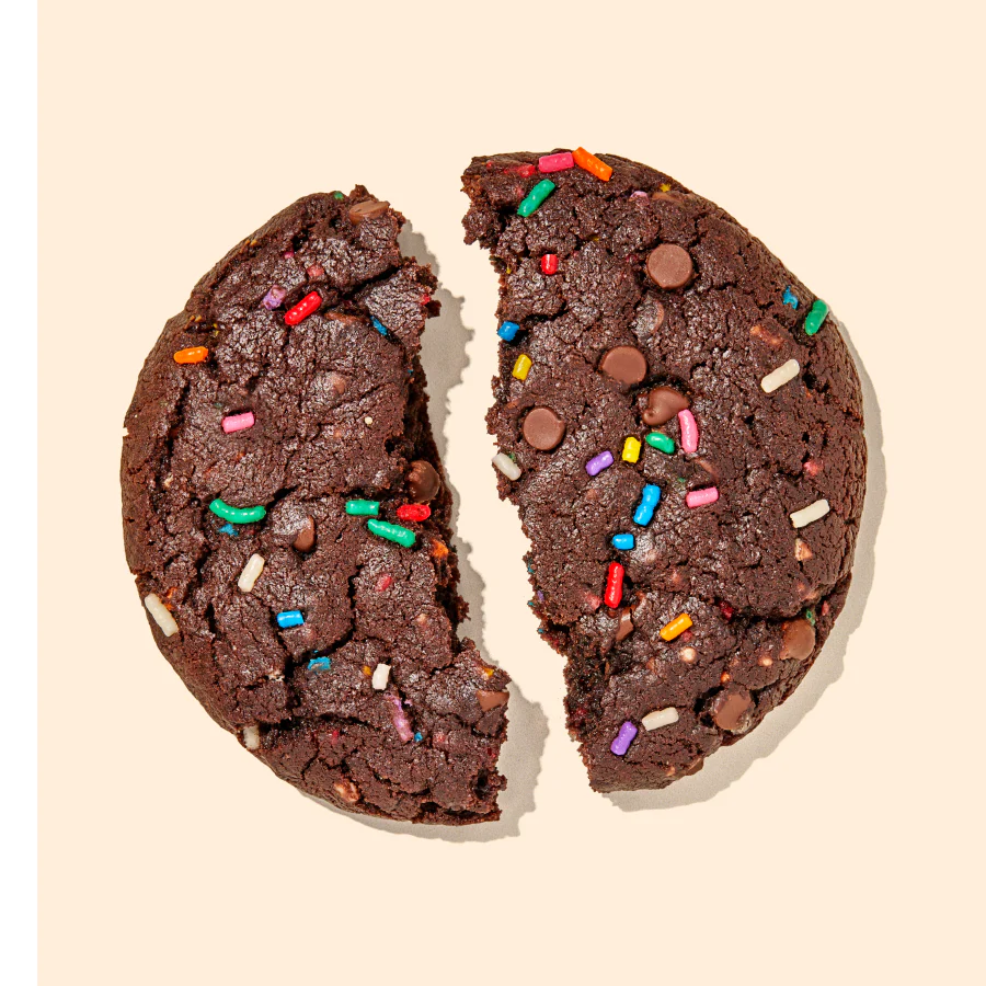 Chocolate Confetti Cookie Tin